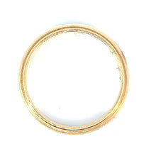 Load image into Gallery viewer, Late 14ktyg Tiffany Wedding Band sz 7.5 w/t Box