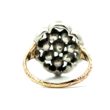 Load image into Gallery viewer, Victorian 14ktyg/Silver 1cttw Rose Cut Diamond Ring