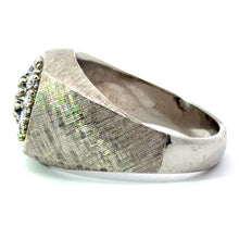 Load image into Gallery viewer, Late Century 14ktwg 1.30cttw Round Brilliant Cut Satin Finish Ring