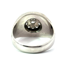 Load image into Gallery viewer, Late Century 14ktwg 1.30cttw Round Brilliant Cut Satin Finish Ring