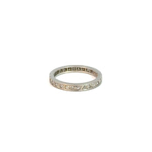 Load image into Gallery viewer, Art Deco Platinum .50cttw Diamond Eternity Band