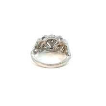 Load image into Gallery viewer, Mid Century 14kt White Gold 1.40cttw Diamond Ring