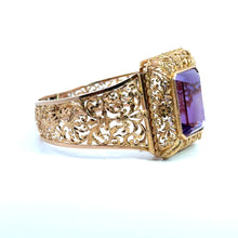 Load image into Gallery viewer, Victorian Amethyst Filigree Bracelet