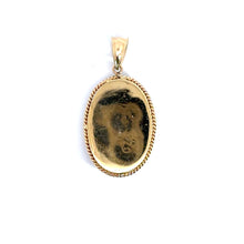 Load image into Gallery viewer, Victorian hand painted portrait pendant