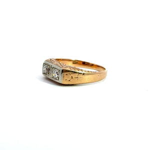 Victorian Old Mine Cut Diamond Ring