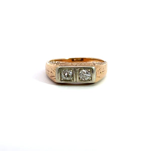 Victorian Old Mine Cut Diamond Ring