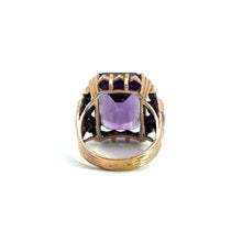 Load image into Gallery viewer, Mid Century Amethyst Ring