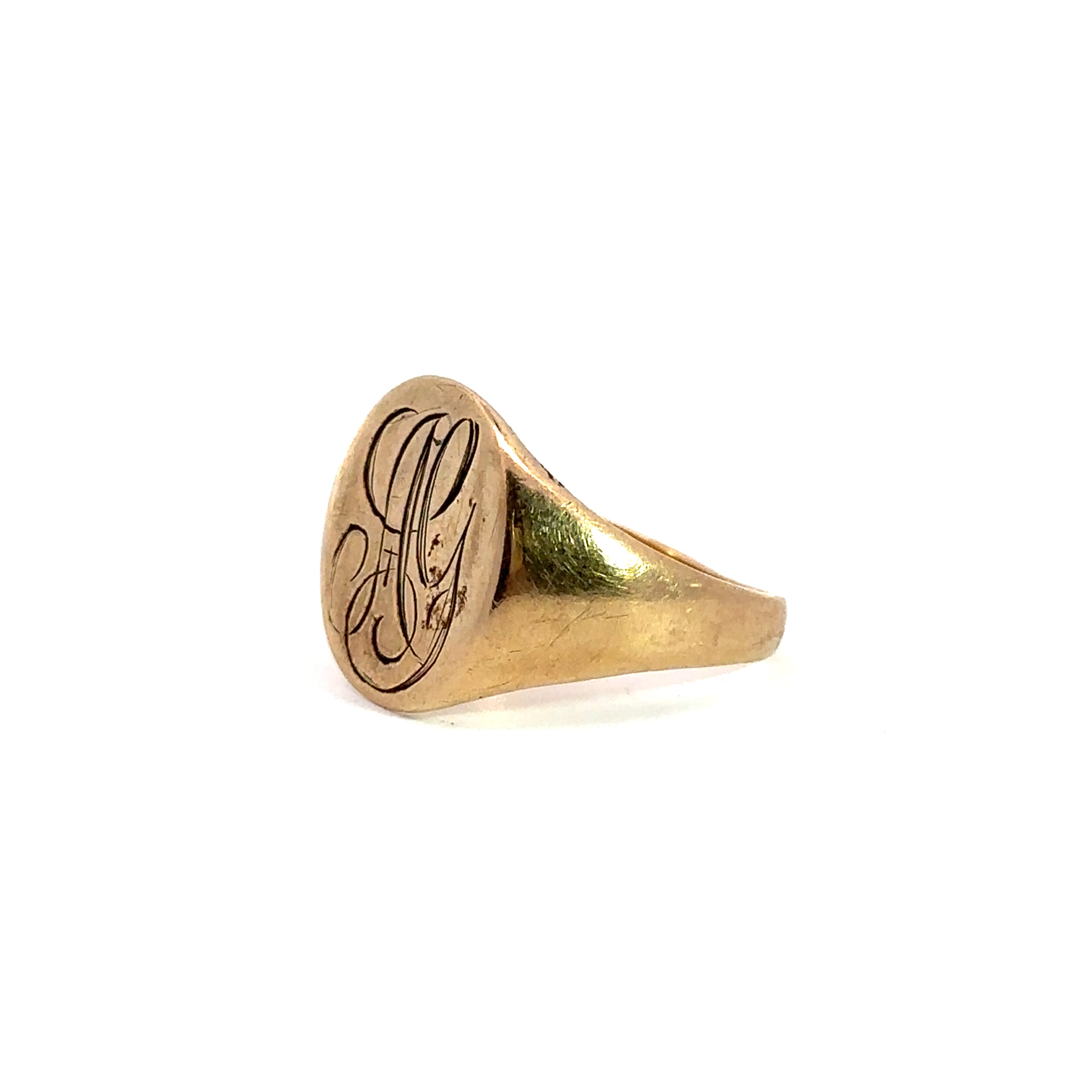 Victorian Signet Monogram Ring