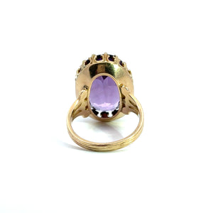 Victorian Gold Amethyst Ring