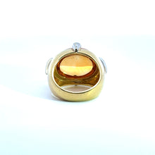 Load image into Gallery viewer, Late Century Gold Citrine Ring